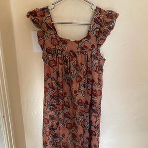 NWOT Christy Dawn Bennet Dress Plum Flora